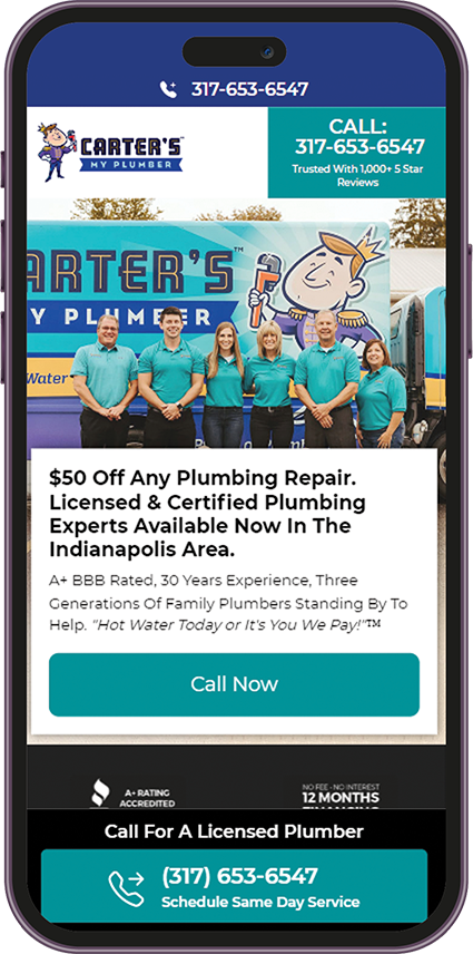plumbing-mobile-website